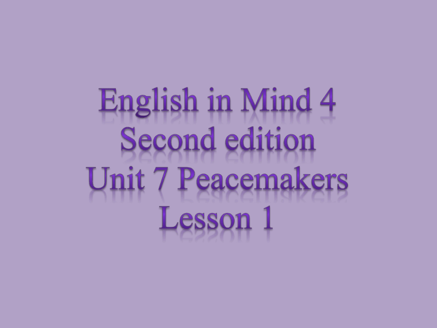 剑桥新思维第二版第四级第七单元第一课课件EIM4_U7Lesson1(共11张PPT)