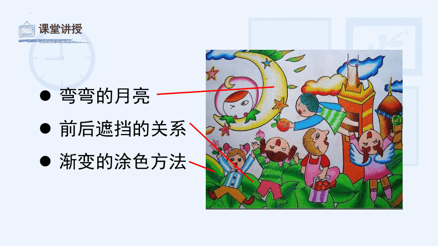 我跟月亮做朋友（课件）湘美版 美术一年级上册(共31张PPT)