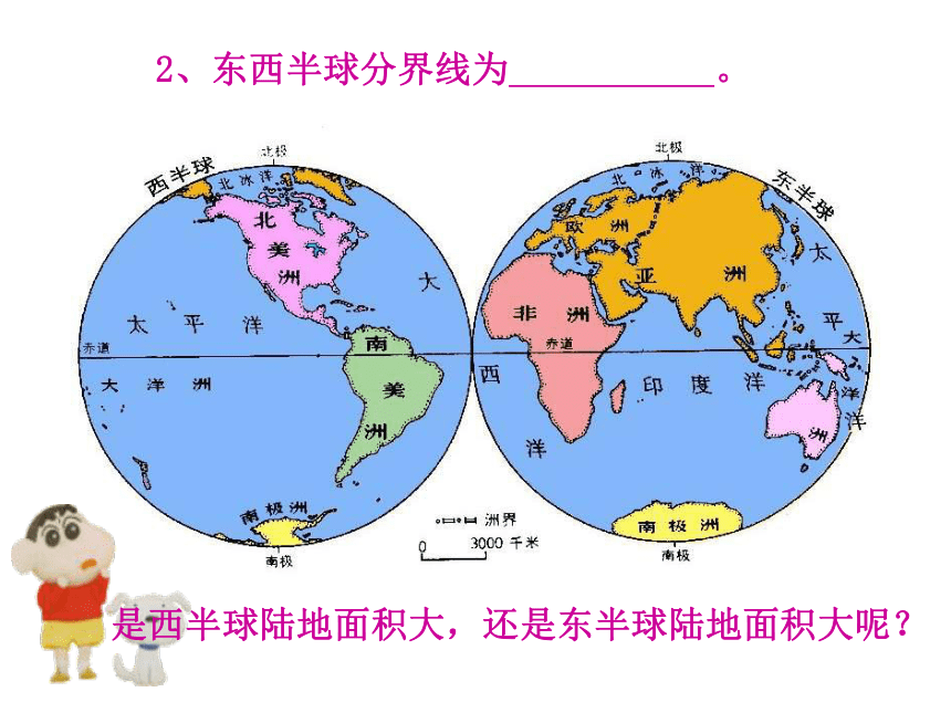 中图版（北京）八年级上册地理 1.1海洋和陆地的分布  课件(共19张PPT)