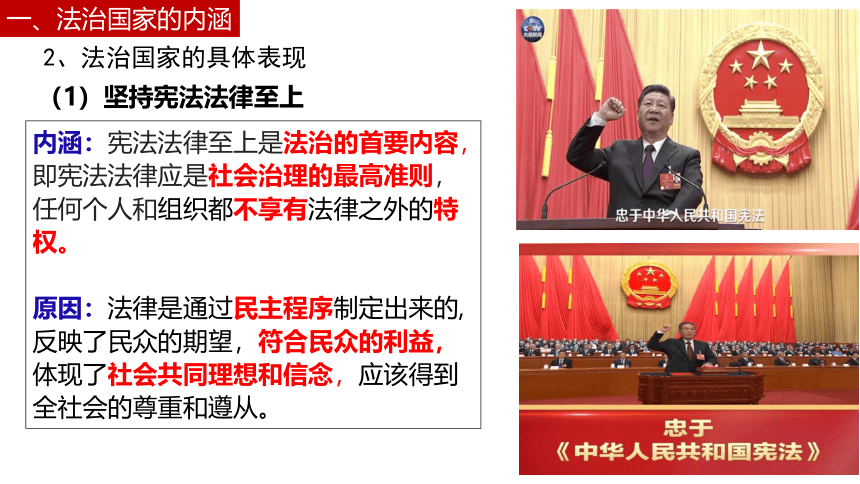 8.1  法治国家课件(共19张PPT)-2023-2024学年高中政治统编版必修三政治与法治