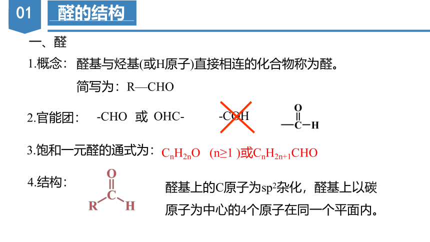 3.3.1醛（教学课件）(共32张PPT)-高二化学（人教版2019选择性必修3）