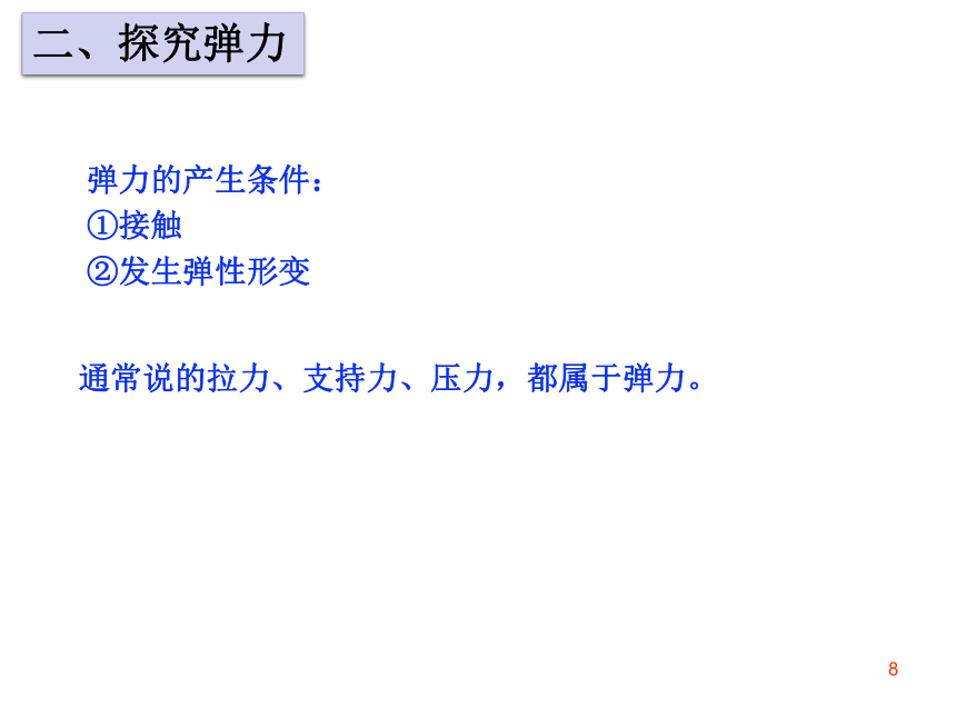 3.2探究形变与弹力的关系课件(共25张PPT)高一上学期物理粤教版（2019）必修第一册