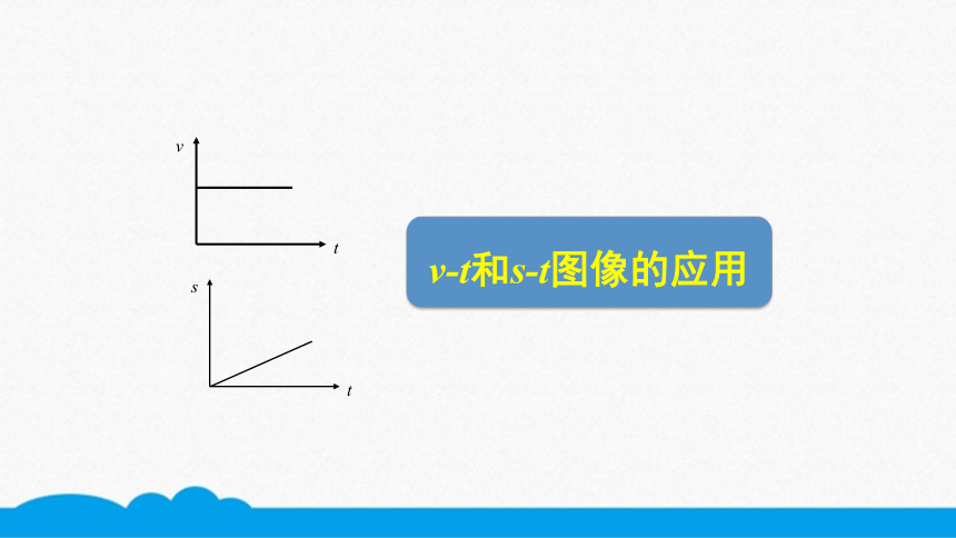 人教版物理八上知识点精讲-1.3.3v-t和s-t图像的应用   课件（6张ppt）