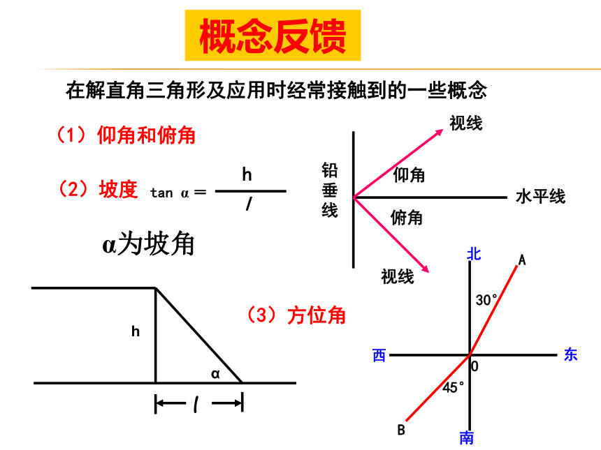 北师大版九年级数学下册第一章《直角三角形的边角关系》复习课件2(共41张PPT)