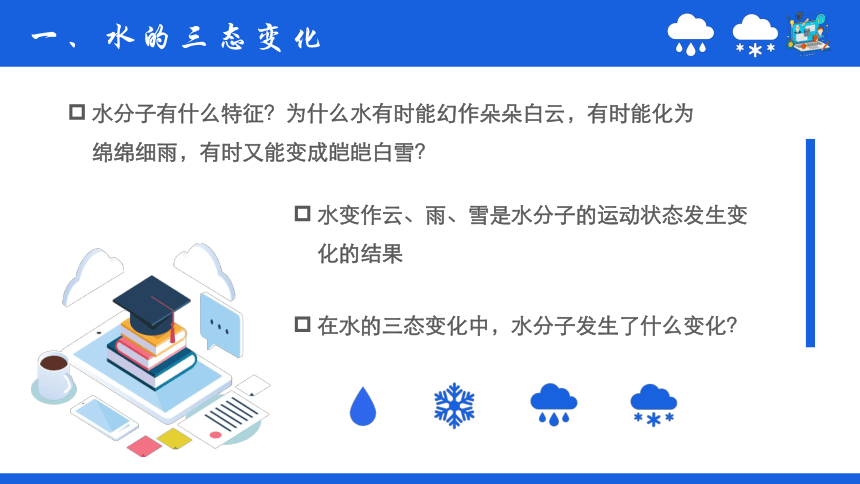 鲁教版（五四制）八年级化学   2.1运动的水分子  课件 (共21张PPT内嵌视频)