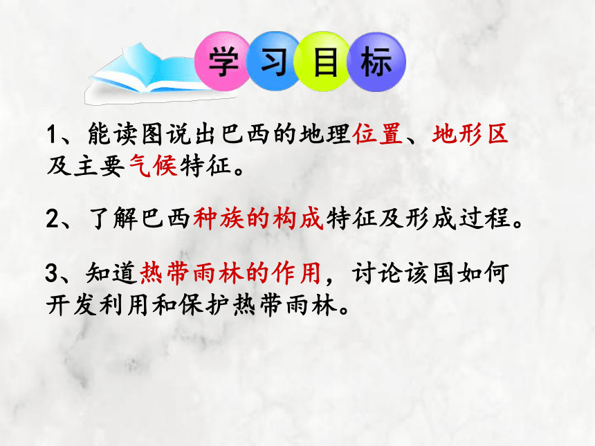 2020-2021学年人教版初中地理七年级下册第九章第二节巴西 课件（共30张PPT）