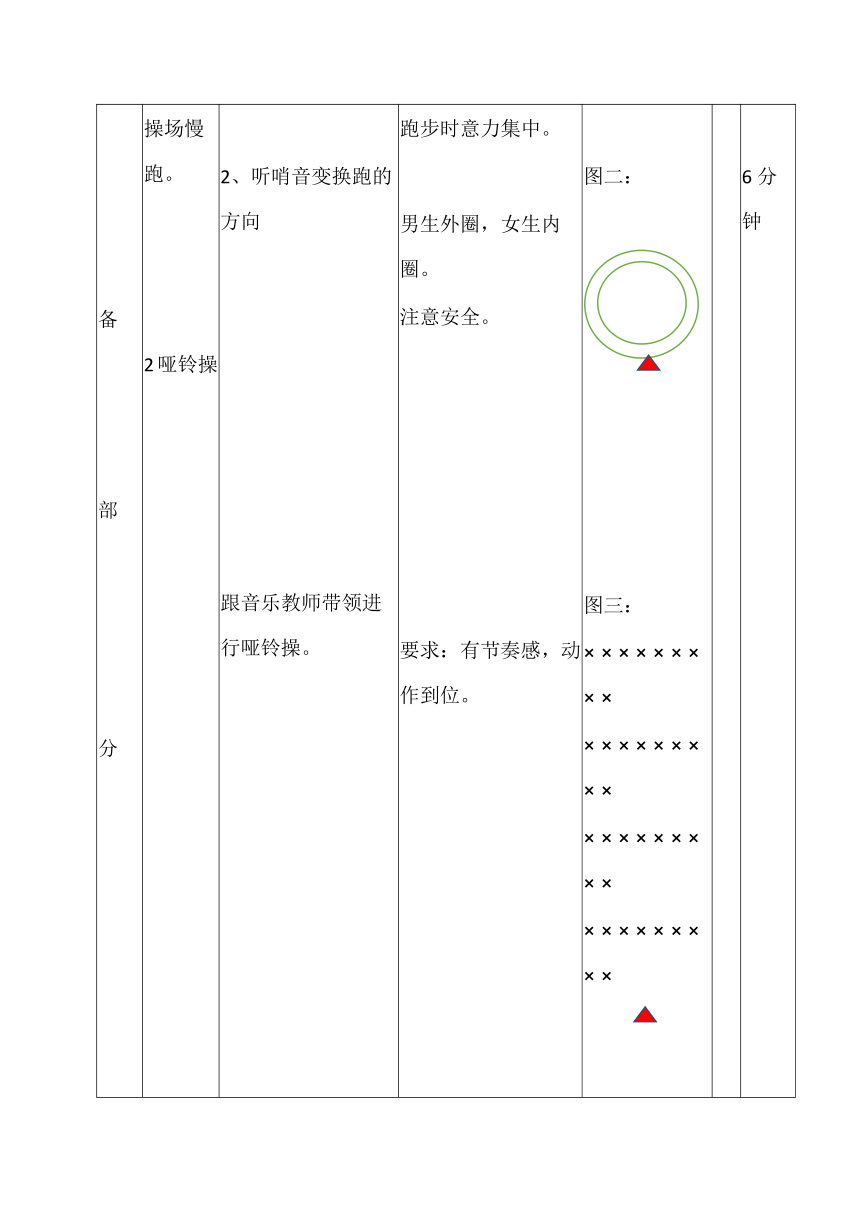 小学攀爬障碍 教学设计（表格式）