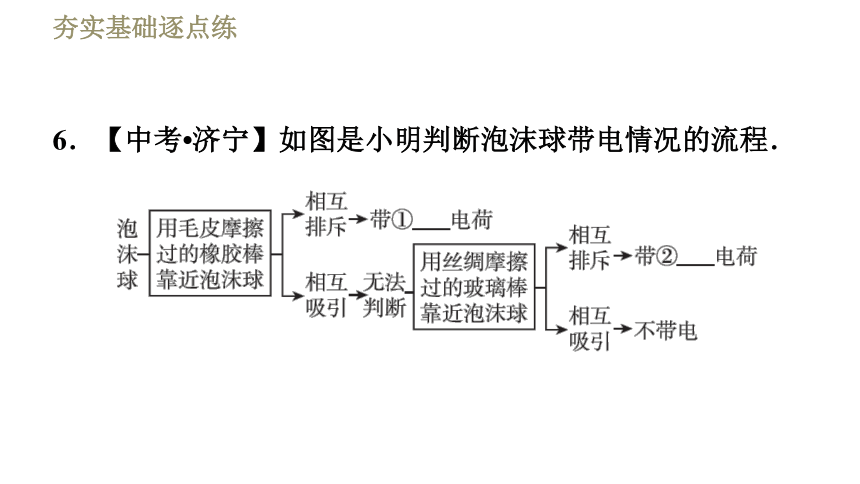 苏科版八年级下册物理习题课件 第7章 7.2静电现象（40张）