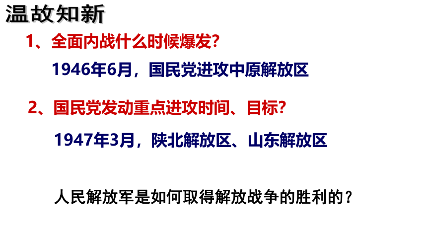 第24课 人民解放战争的胜利 课件（36张PPT）