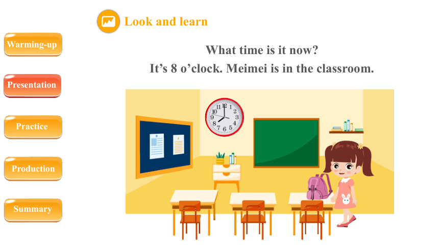 Unit 2 What time is it? Part A Let’s learn 课件（共33张PPT）