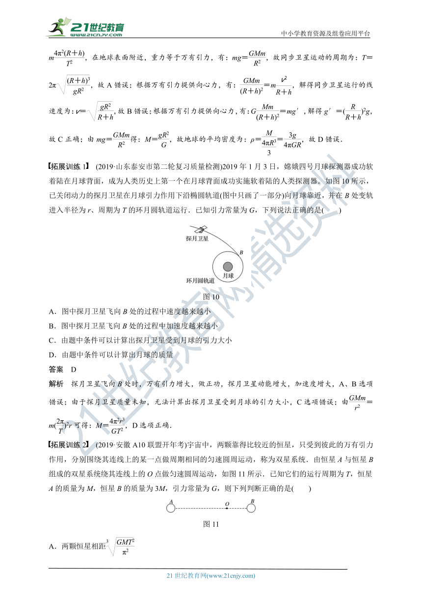 2021高考物理挑战压轴题  专题五：万有引力定律、卫星模型