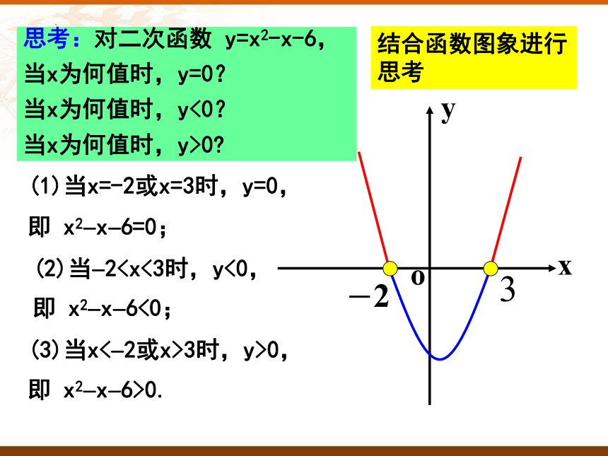 数学人教A版（2019）必修第一册2.3二次函数与一元二次方程、不等式 课件（共18张ppt）