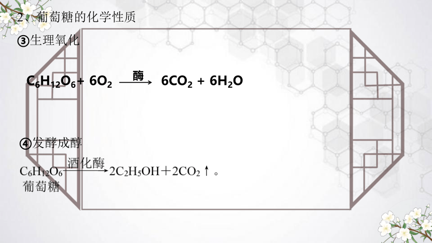 6.1糖类和油脂（教学课件）(共24张PPT)—-高二化学苏教版（2019）选择性必修3