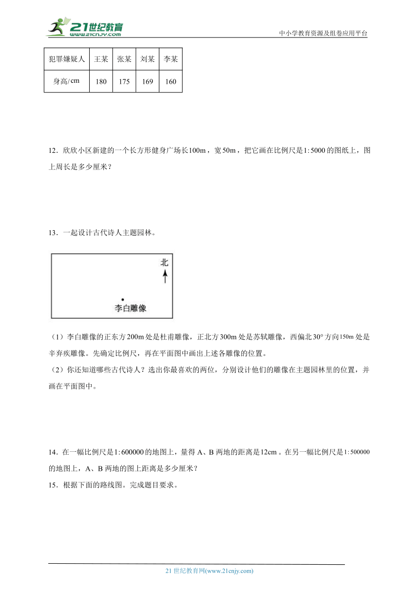 常考题特训：比例（含正比例和反比例）应用题（专项突破） 小学数学六年级下册北师大版（含答案）