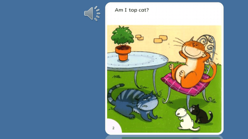 小学英语外研社丽声拼读故事会 第一级 Top cat Lesson 1 课件(共22张PPT)