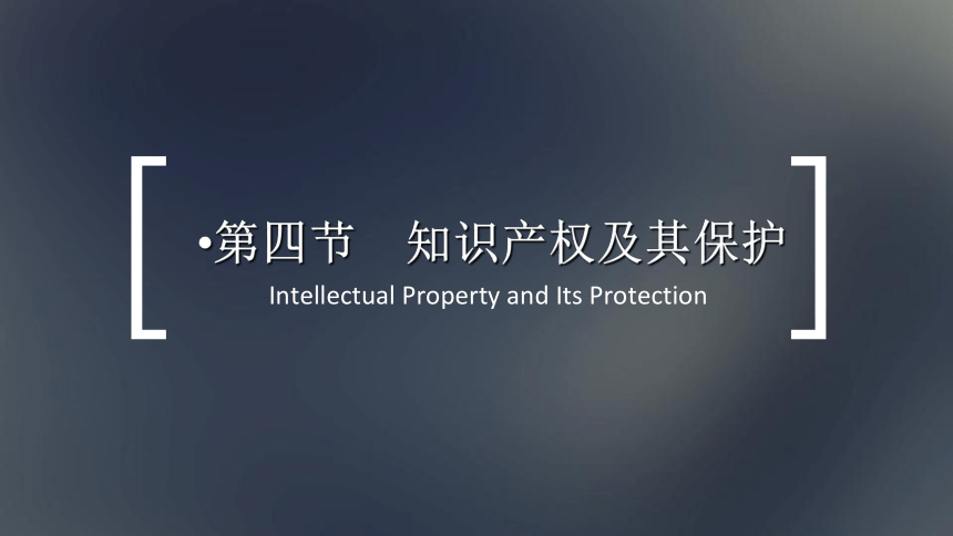 1.3 知识产权及其保护 课件(共15张PPT)-2021-2022学年高二上学期通用技术地质版必修1