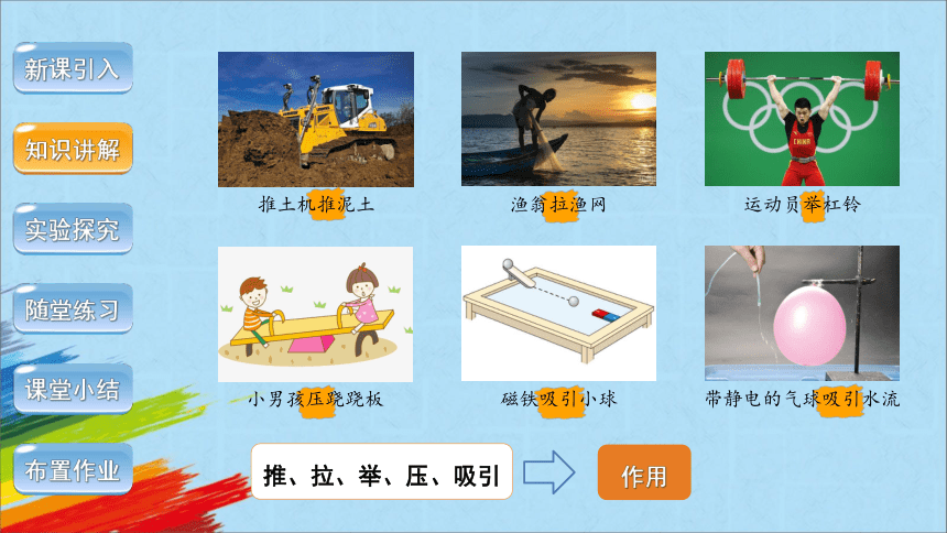 沪科版八年级物理全一册6.1《力》教学课件(共17张PPT)