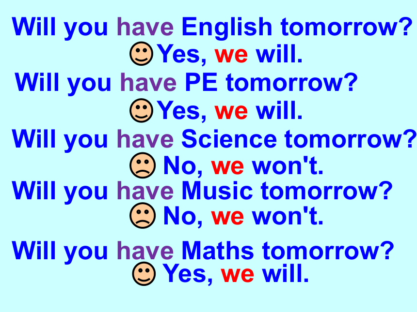 Module 3 Unit 2 Will we have breakfast at 7？课件(共24张PPT)