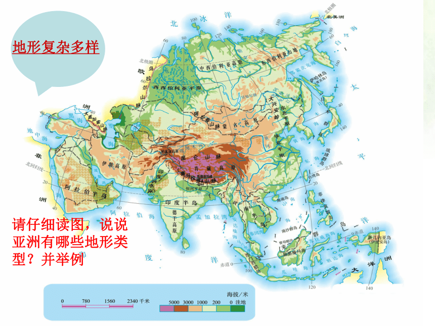 2020-2021学年人教版初中地理七年级下册第六章第二节自然环境( 课件27张)