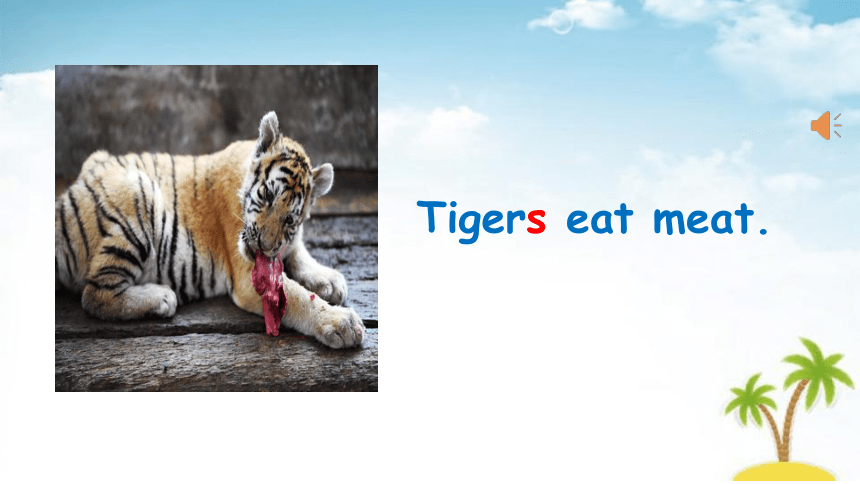 Unit 2  Animals at the Zoo Lesson 11 What Do They Eat? 课件(共45张PPT)
