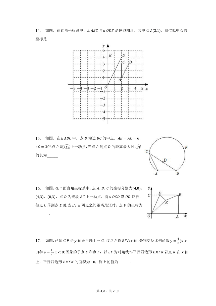 2023年山东省东营重点中学中考数学模拟试卷（4月份）（含解析）