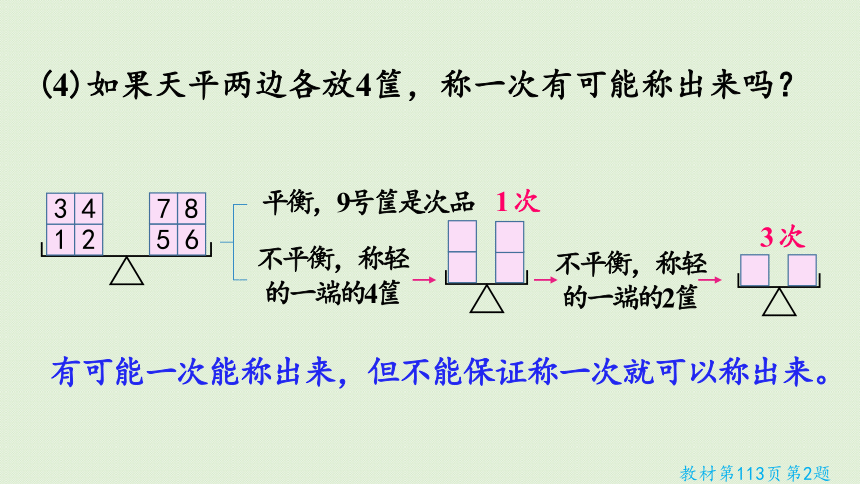 小学数学人教版五年级下8  数学广角——找次品练习二十七课件(20张PPT)