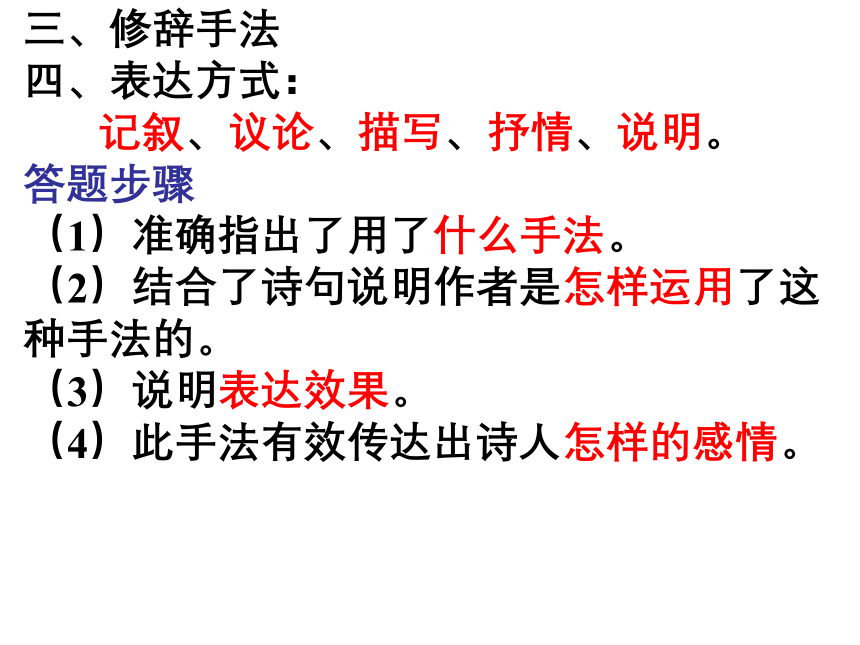 中考语文复习通关秘诀——中考古诗词阅读指导 课件（23张PPT）