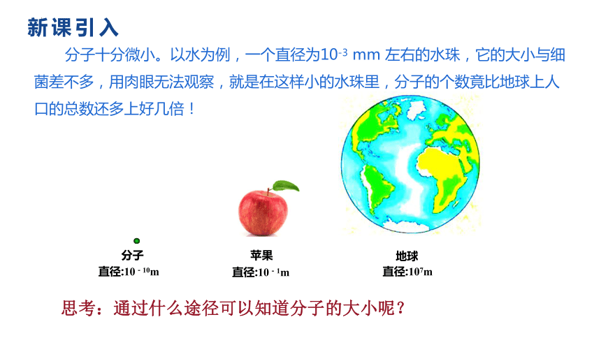 第二课 实验：用油膜法估测油酸分子的大小（课件）（23张PPT）高二物理（人教版2019选择性必修第三册）