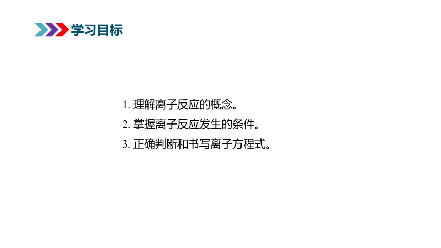 1.2.2 离子反应 课件(共27张PPT) 高中化学人教版 必修一