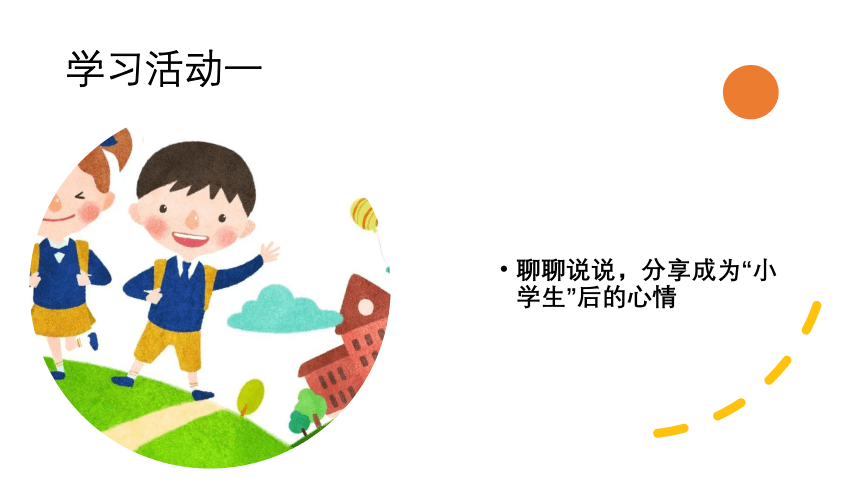 小学语文一年级上册 我上学了：我是小学生 课件(共15张PPT)