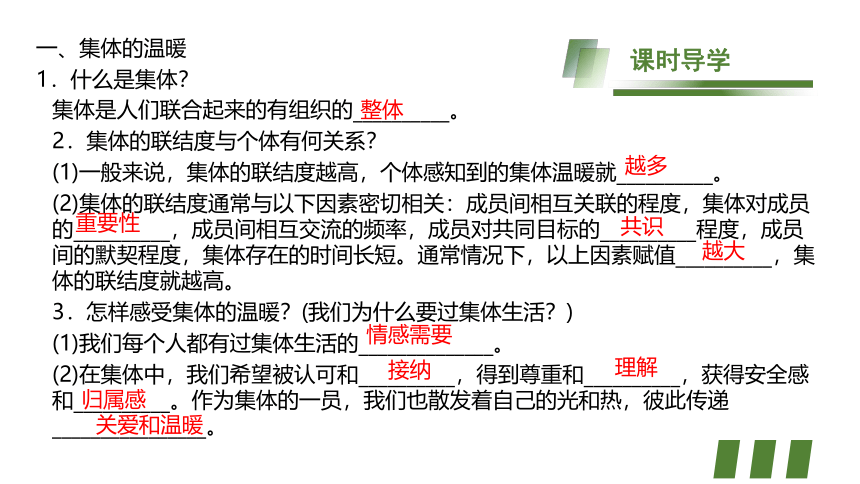 6.1 集体生活邀请我  课件(共25张PPT) 初中道德与法治统编版七年级下册