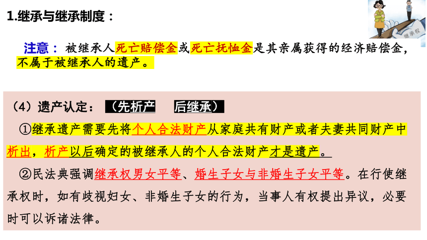 第五课 在和睦家庭中成长 课件（20张ppt）-统编版选择性必修二法律与生活