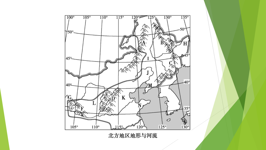 高中区域地理复习中国地理北方地区、黄土高原和北京市复习课件（共80张PPT）