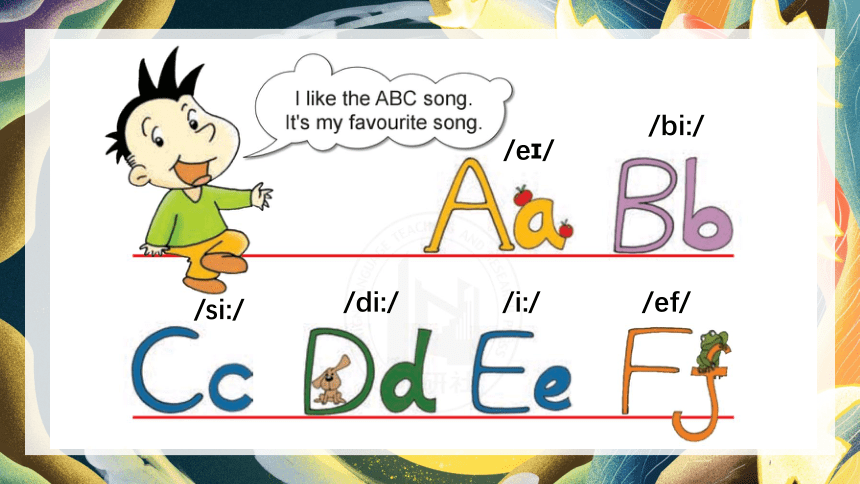 Module 1 Unit 1 I like the ABC song课件(共52张PPT)