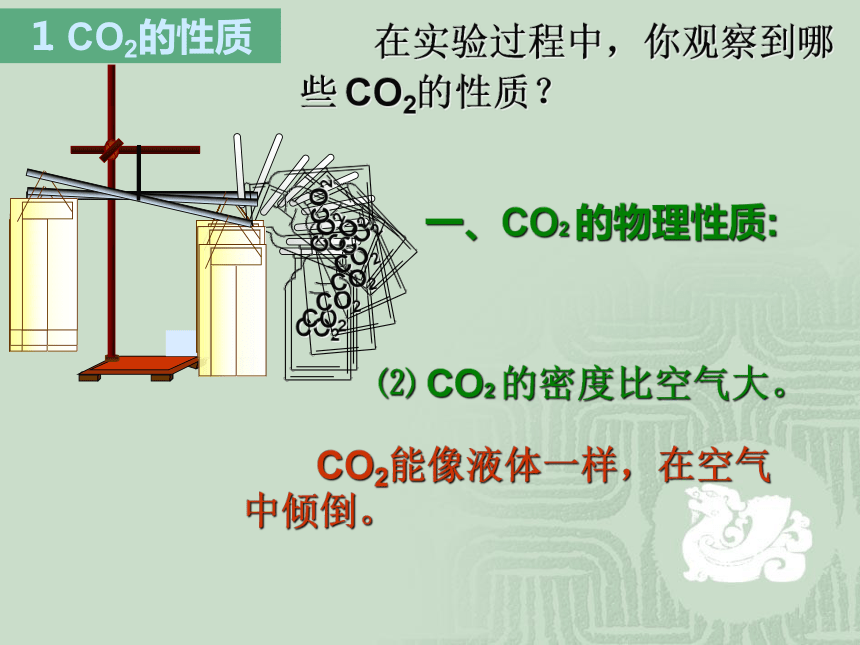 8.2二氧化碳的性质和用途课件-2021-2022学年九年级化学京改版上册(共19张PPT)