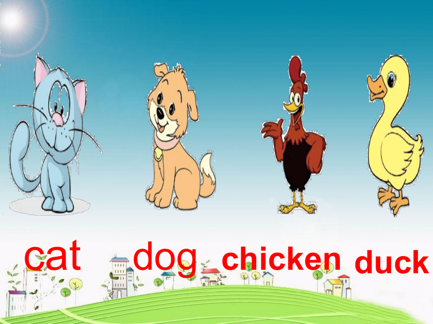 Unit 1  Animals on the farm-Lesson 3 Fish and Birds课件（20张PPT）