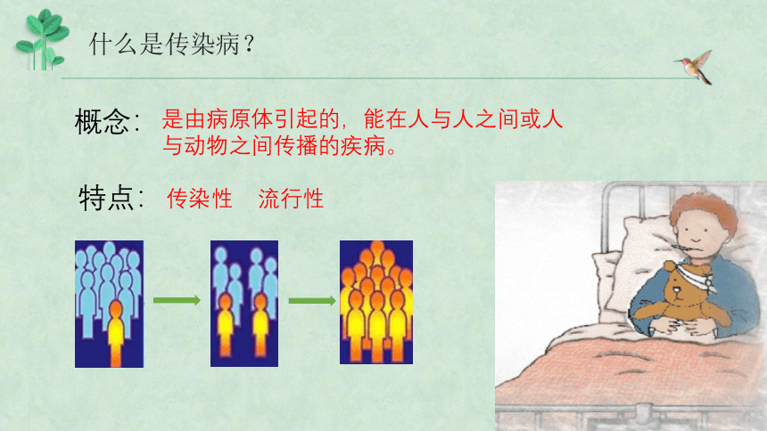 8.1.1传染病及其预防-2022-2023学年八年级生物下册同步精品课堂（人教版）(共20张PPT)