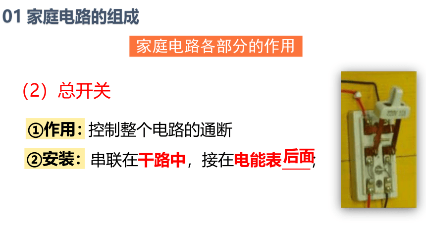 19.1家庭电路课件(共39张PPT)2022-2023学年人教版物理九年级全一册