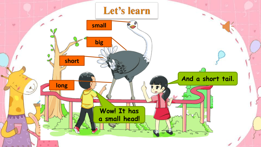 unit 3 At the zoo Part B  Let's learn & Let's do 课件(共17张PPT)