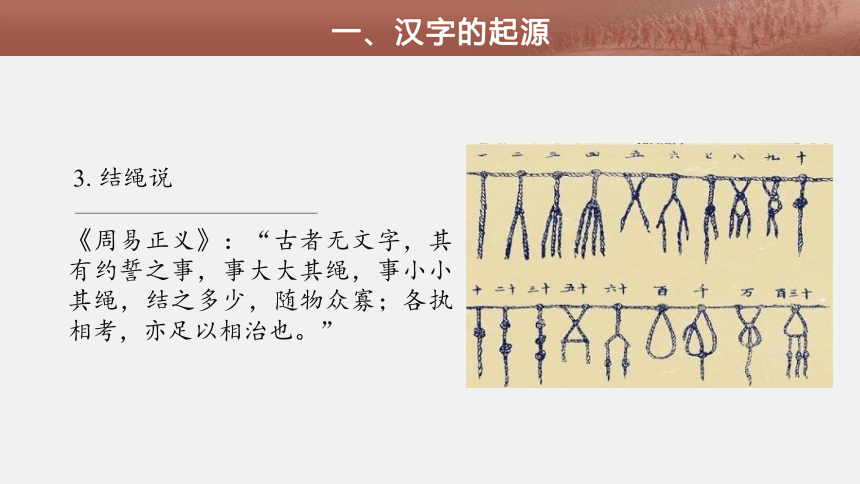 高中语文统编版必修上册第八单元第一课时《汉字的起源与发展》教学课件（28张PPT）