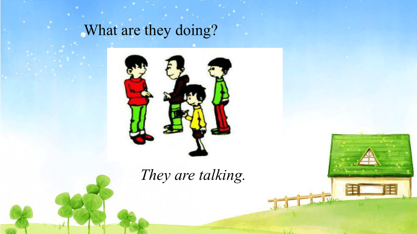 Module 5 Unit 2 What are the kids playing课件(共38张PPT)