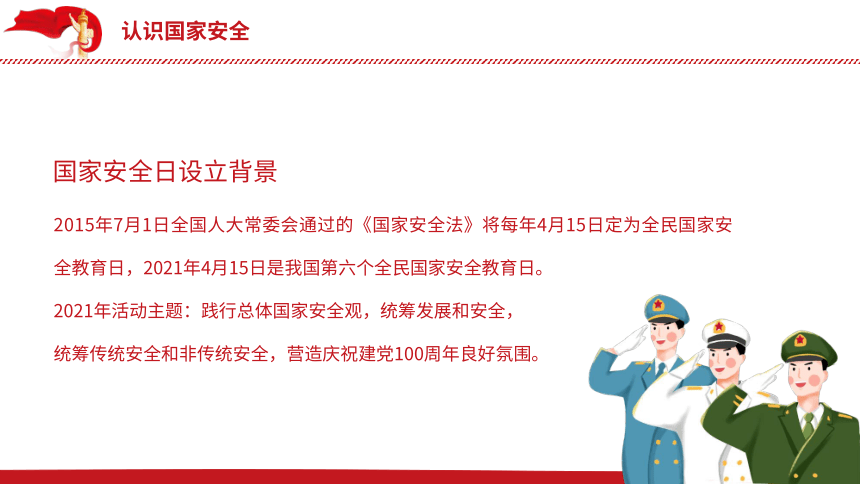 高中生安全教育班会：2021年全民国家安全教育日 课件（24PPT）