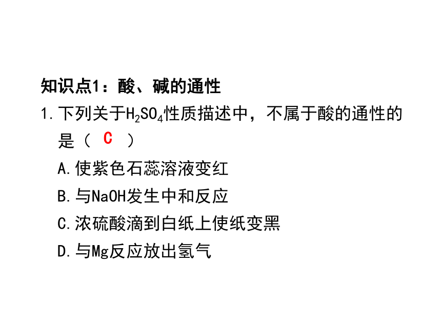 实验活动6酸、碱的化学性质 课件（21张ppt）