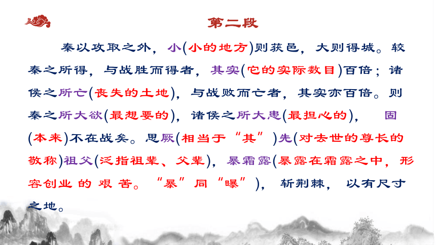 【新教材】16-2 《六国论》（共38张PPT）课件——2020-2021学年高中语文部编版（2019）必修下册（38张PPT）