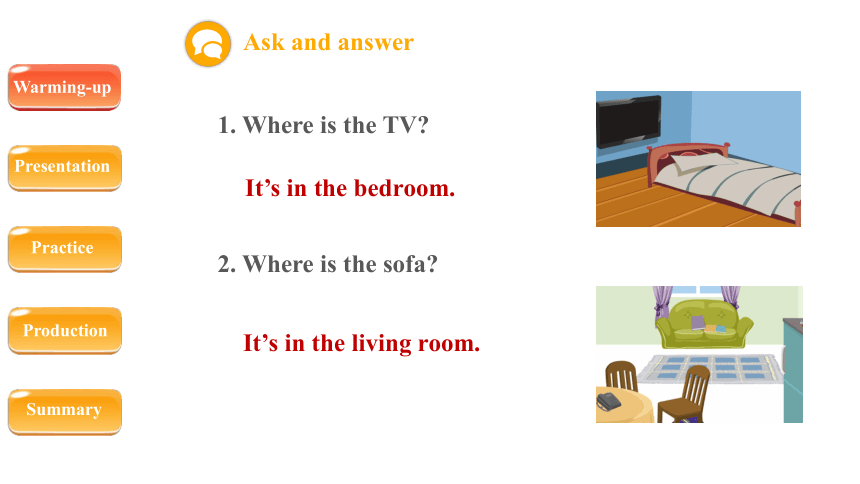 Unit 4My home  Part B Let’s learn课件（共33张PPT，内嵌音视频）