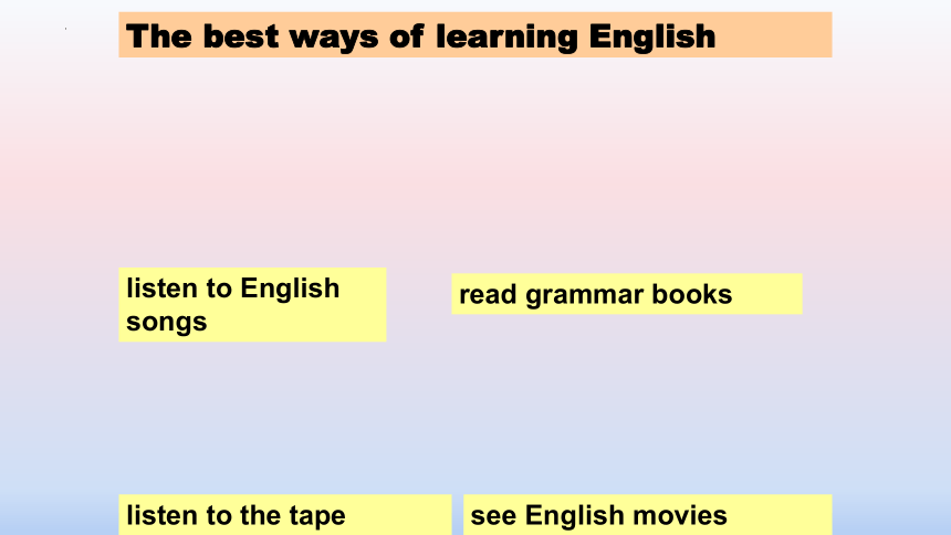 Unit 3 English around the World Topic 3 SectionA-SectionD 课件 (共49张PPT)