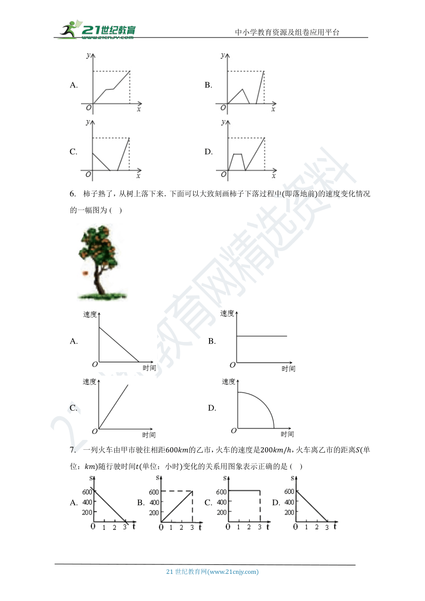 第三章 变量之间的关系单元测试卷（困难 含答案）