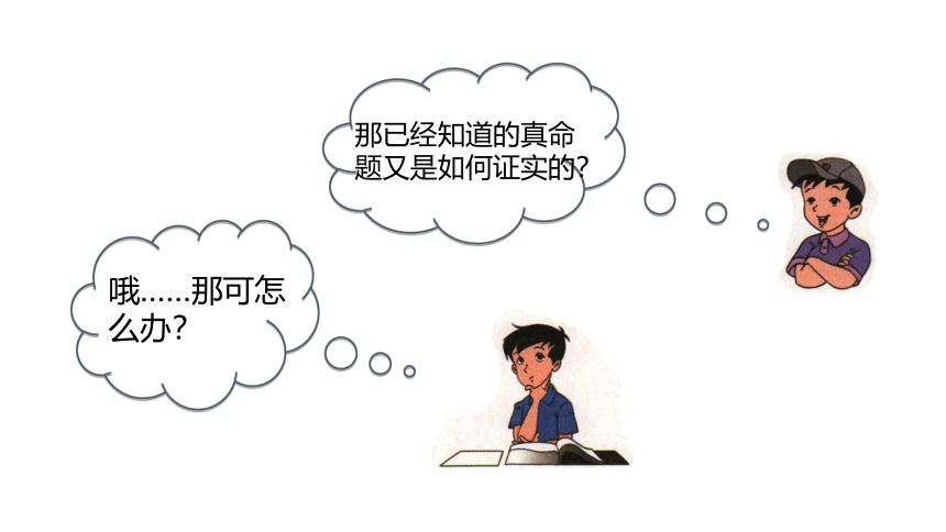 2021-2022学年北师大版八年级数学上册第七章 平行线的证明7.2.2  定理与证明课件（17张PPT）