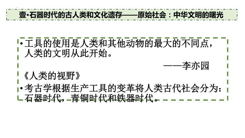纲要上册第1课中华文明的起源与早期国家课件（共44张ppt）