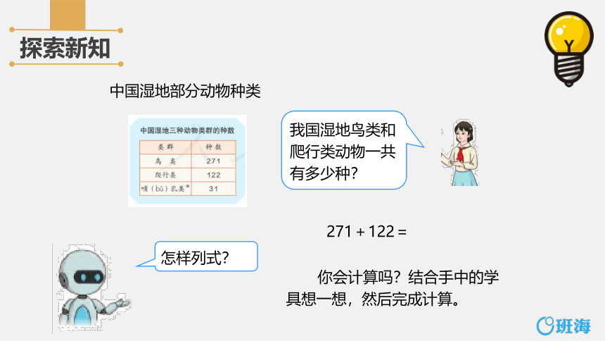 人教版(新)三上 第四单元 1.加法-三位数的不进位加法及一次进位加法【优质课件】